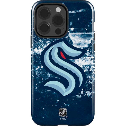 NHL Seattle Kraken Frozen iPhone 15 Pro Impact Case